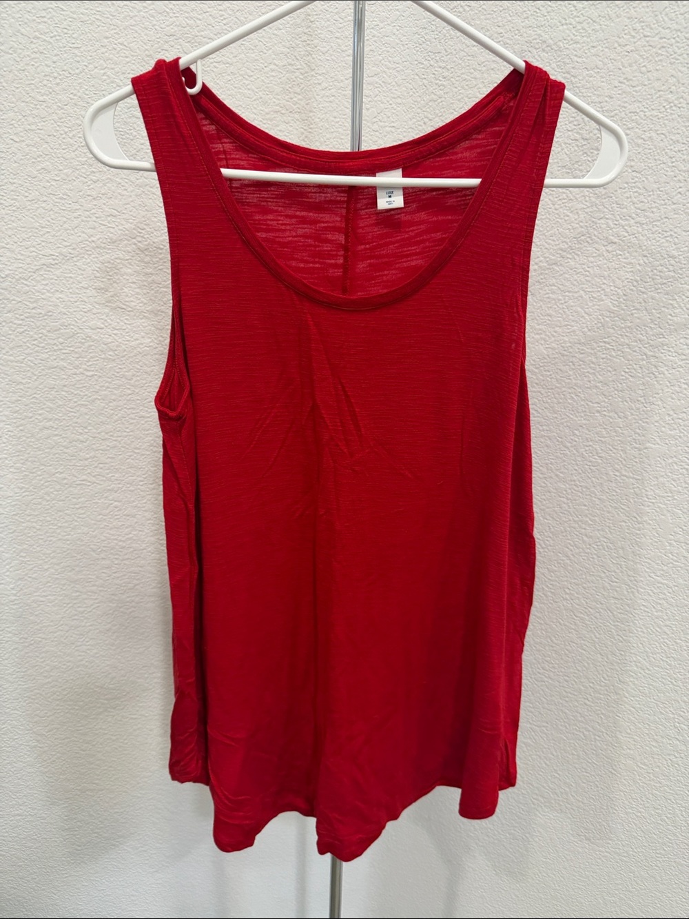 Old Navy Bright Red Scoop Neck Tank